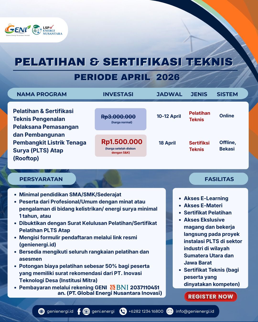 Pelatihan PLTS
